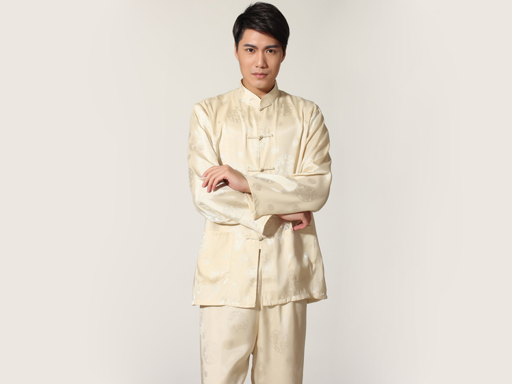 Tai Chi Clothing Long-sleeve Casual Style Linen Suit